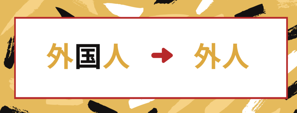 Grafika kanji gaijin - pismo język japoński