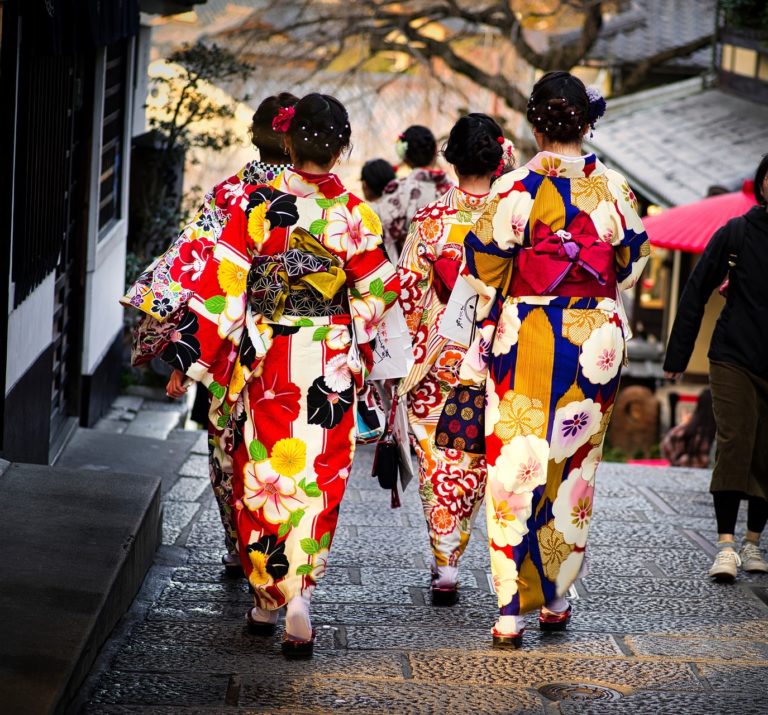 kimono japonki japonia