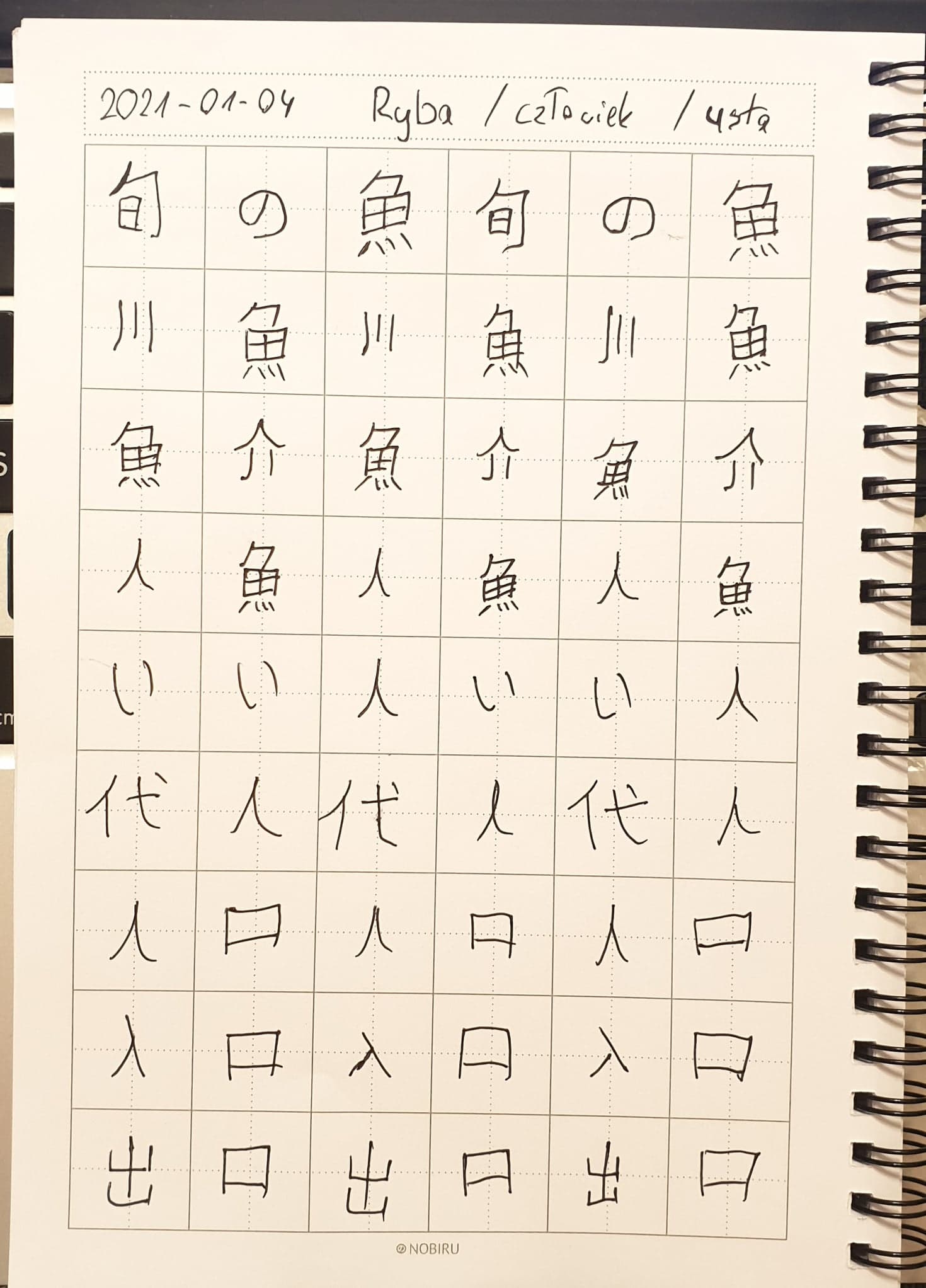 Zeszyt do nauki pisma japońskiego opinie