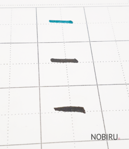 zeszyt do pisma japońskiego nobiru nobitatnik - test brushpenów