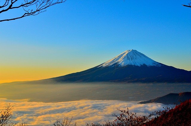 Japonia gora Fuji Tokio